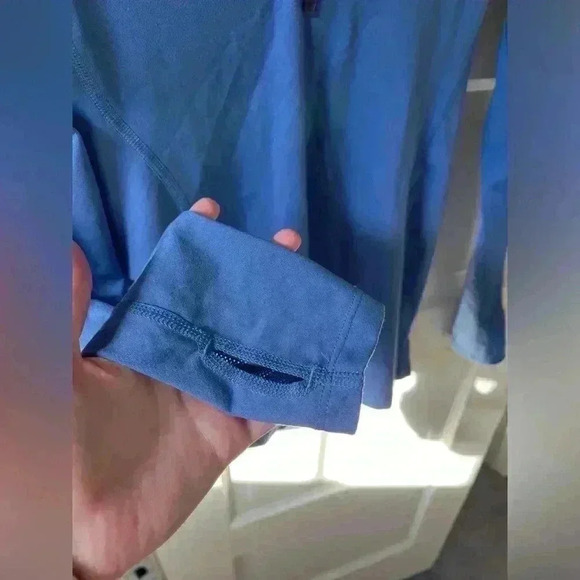 columbia‎ sportswear company baby blue periwinkle lightweight pullover hoodie xs - Picture 3 of 8